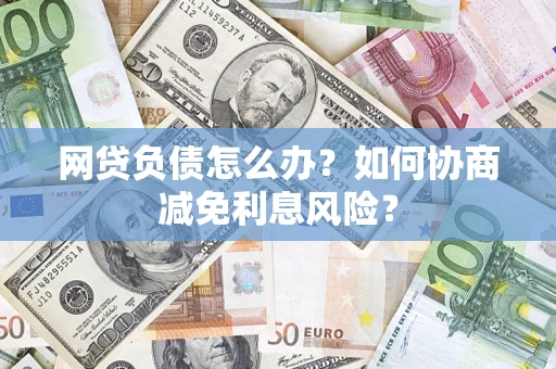 武汉网贷负债怎么办？如何协商减免利息风险？
