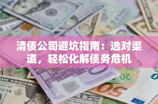 武汉清债公司避坑指南：选对渠道，轻松化解债务危机