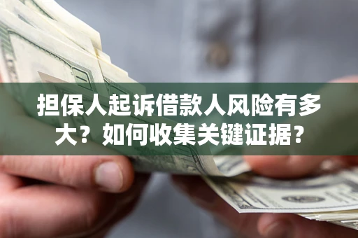 武汉担保人起诉借款人风险有多大？如何收集关键证据？