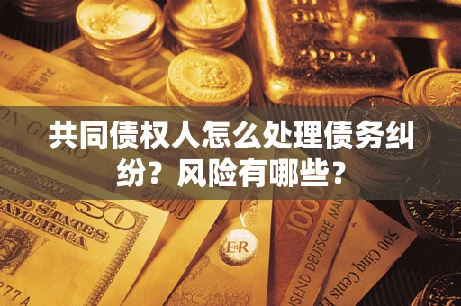 武汉共同债权人怎么处理债务纠纷？风险有哪些？